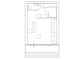 г Москва, Ленинградское ш., 9, кор. 1, 40.5 м², 1 этаж | Продажа