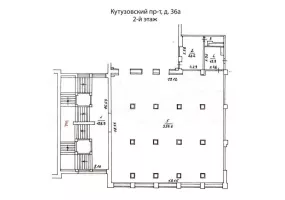 Арендный бизнес, 2278.8 м², доход 3 283 830 руб., г Москва, Кутузовский пр-т, 36А