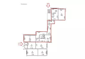 г Москва, Борисовские Пруды ул., 14, кор. 4, 100.3 м², 1 этаж | Продажа