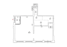 г Москва, 1-я Магистральная ул., 25, 105 м², 1 этаж | Аренда