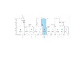 Дмитрия Ульянова ул., 10/1, кор. 1, 35.9 м², 1 этаж | Продажа