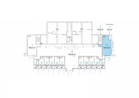 Москва, 1-я Новокузьминская, д 21, к2, 68 м², 1 этаж | Аренда