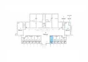 Арендный бизнес, 24.1 м², доход 250 000 руб., Москва, 1-я Новокузьминская, д 21, к2