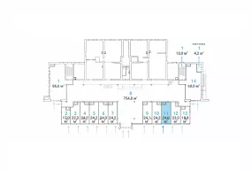 Арендный бизнес, 24 м², доход 250 000 руб., Москва, 1-я Новокузьминская, д 21, к2