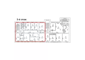 г Москва, Покровский б-р, 8, стр. 1, 361.8 м², 3-4 этаж | Аренда