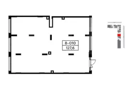 г. Москва, пос. Сосенское, ЖК Прокшино, Прокшинский пр-кт, 9, 127.6 м², 1 этаж | Продажа