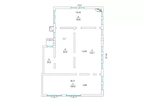 Арендный бизнес, 427.9 м², доход 1 000 000 руб., г Москва, Краснодарская ул., 57, кор. 3