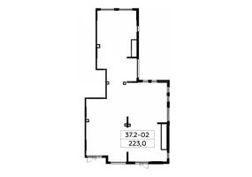 жилой комплекс Скандинавия, к22.2, 223 м², 1 этаж | Продажа