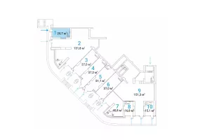 Ярцевская ул., 27, кор. 1, 20.7 м², 1 этаж | Аренда