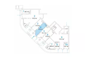 Арендный бизнес, 37.2 м², доход 550 000 руб., Ярцевская ул., 27, кор. 1