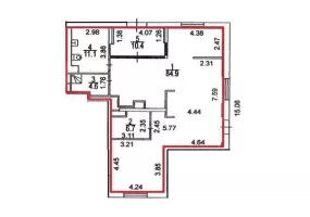 Арендный бизнес, 117.7 м², доход 353 100 руб., г. Москва, Мнёвники ул., 6А, 1 этаж