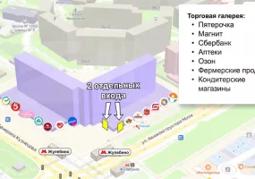 г. Москва, Авиаконструктора Миля ул., 8к1, 747 м², 1 этаж | Аренда