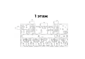 Арендный бизнес, 1347.7 м², доход 1 700 000 руб., Москва, Габричевского ул., 5, кор. 3, 1 этаж