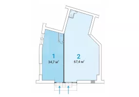 г Москва, Никольская ул., 25, 102.1 м², 1 этаж | Аренда