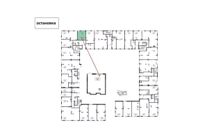 Арендный бизнес, 43.7 м², доход 200 000 руб., г. Москва, поселение Сосенское, жилой комплекс Бунинские Кварталы, к5.1