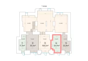 Остоженка ул., 5, 24.9 м², 1 этаж | Продажа