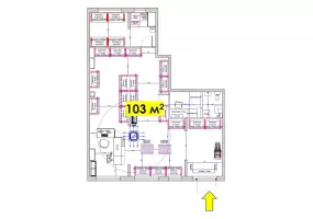 г. Москва, п. Филимонковское, ЖК Квартал Марьино, к2, 103 м², 1 этаж | Продажа