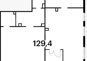 г. Москва, 1-й Нижнелихоборский пр-д, 1, 129.4 м², 1 этаж | Продажа