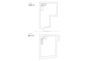 г Москва, Пятницкая ул., 16, 78.2 м², -1-1 этаж | Продажа