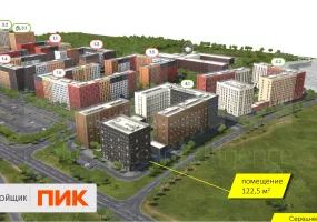 г. Москва, пос. Филимонковское, ЖК Середневский Лес, к4.1, 122.5 м², 1 этаж | Продажа