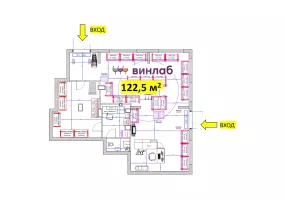 г. Москва, пос. Филимонковское, ЖК Середневский Лес, к4.1, 122.5 м², 1 этаж | Продажа