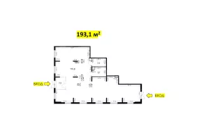 Арендный бизнес, 193.1 м², доход 521 370 руб., МО, ГО Красногорск, пос. Ильинское-Усово, ЖК Ильинские Луга, к. 2.8