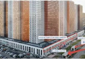 МО, г. Котельники, Сосновая ул., 5к1, 3451.3 м², 1-2 этаж | Продажа