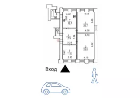 г. Москва, Бол. Серпуховская ул., 19/37, стр. 2, 89 м², 1 этаж | Продажа