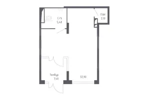 Арендный бизнес, 47.9 м², доход 185 000 руб., г. Москва, Ленинградское ш., 229А