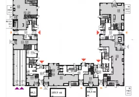 г Москва, Мантулинская ул., 9, стр. 3, 44.1 м², 1 этаж | Аренда