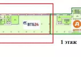 Арендный бизнес, 1150.2 м², доход 6 485 173 руб., г Москва, Ленинградский пр-т, 77, корп. 2, 1-2 этаж