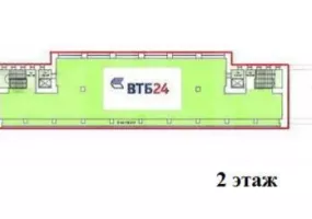 Арендный бизнес, 1150.2 м², доход 6 485 173 руб., г Москва, Ленинградский пр-т, 77, корп. 2, 1-2 этаж