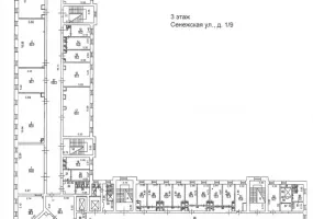 Арендный бизнес, 8527.6 м², доход 8 833 333 руб., г Москва, Сенежская ул., 1/9