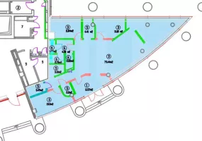 г Москва, Пресненская наб., 10, блок Б, 180 м², 1 этаж | Аренда