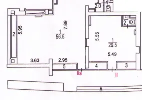 Арендный бизнес, 65.5 м², доход 500 000 руб., г Москва, Ярцевская ул., 29, кор. 1