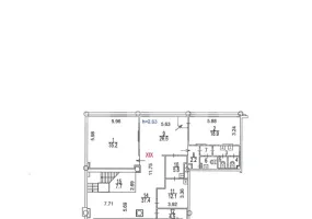 г Москва, ул Авиамоторная, д 10 к 1, 208 м², 1 этаж | Аренда