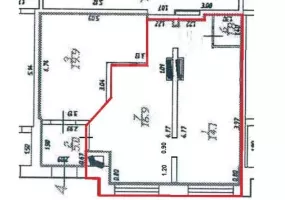 г Москва, Академика Янгеля ул., 2, 41.4 м², 1 этаж | Аренда