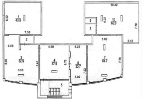 г Москва, Циолковского ул., 7, 303.4 м², 1 этаж | Аренда