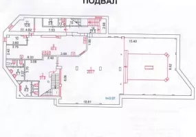 г Москва, Нагорная ул., 25, кор. 1, 652 м², 1 этаж | Аренда