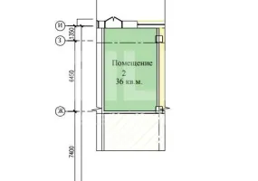 г Москва, Автозаводская ул., 23А, кор. 2, 36 м², 1 этаж | Аренда