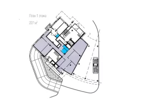 г Москва, ул Минская, д 1, 227 м², 1 этаж | Аренда