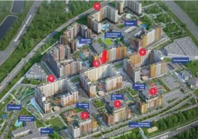 Арендный бизнес, 95 м², доход 250 000 руб., Московская обл, Ленинский р-н, мкр Южная Битца (поселок Битца)