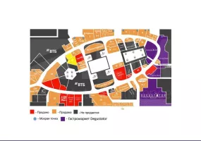 г Москва, Пресненская наб, д 12, 44.5 м², -1 этаж | Продажа