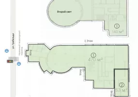 г Москва, Архитектора Власова ул., 20, 663 м², 1-2 этаж | Аренда