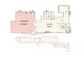 г Москва, Лермонтовский пр-т, 2, кор. 1, 1460 м², -1-1 этаж | Аренда