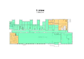 г. Москва, ул. Кантемировская д16 к.1, 1838.1 м², 1 этаж | Аренда