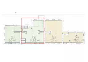 г Москва, Каширское ш., 62/2, 142.6 м², 1 этаж | Аренда