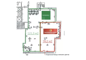 г. Королёв, Тарасовская ул., 25, 199.5 м², 1 этаж | Продажа