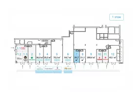 г Москва, Коровинское шоссе, д 1А, 20.7 м², 1 этаж | Продажа