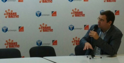 Александр Перфильев выступил на международной выставке "ТрансБалтика"  в Санкт-Петербурге